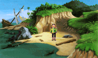 King's Quest VI: Heir Today, Gone Tomorrow starting screen