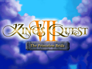 King's Quest VII: The Princeless Bride title screen