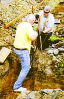 Digging trenches