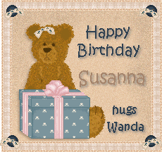 Thank you Wanda!
