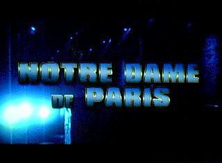 Notre Dame de Paris opening screen