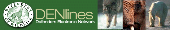 DENlines Defenders of Wildlife