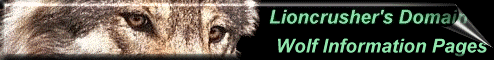 LionCrushers Domain Wolf Information Pages