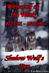 Werewolf of the Week
