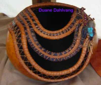 Duane Dahlvang, shown at LA Gourd Fair 2003