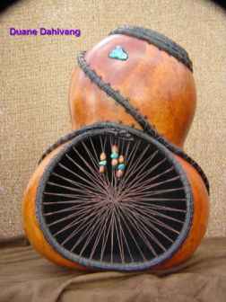 Duane Dahlvang, shown at LA Gourd Fair 2003
