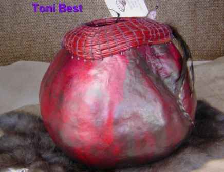 Toni Best as shown at LA Gourd 2003