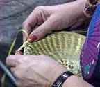 Hands coiling, photo courtesy of Carol Antrim