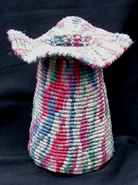 Knotted basket, Mad Hatter, by Carol Antrim