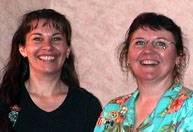 Carol Miller and Valerie Miller at the AMB convention