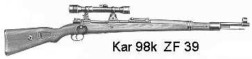 Mauser Karabiner 98k with ZF 39 scope