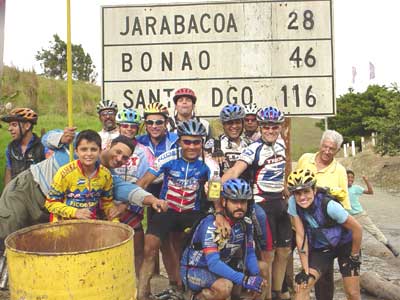 El grupo a mitad de camino