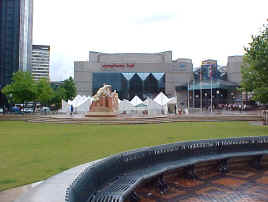 Centenary Square - looking towards the International Convention Centre