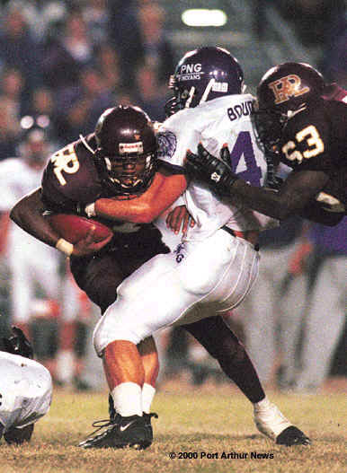 Inside linebacker Trayce Boudoin