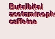 butalbital
