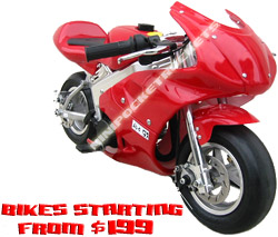 pocket bikes