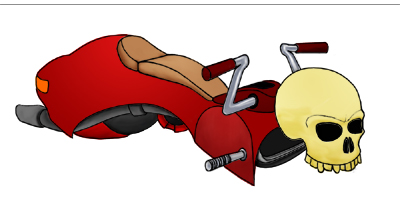 Skull Bike