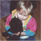Heaven and Kanyn, Our younger, but much larger, second puppy!