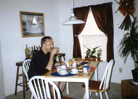 at home