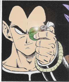 *real Saiyan warrior*