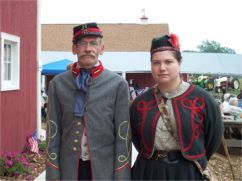 Civil War re-enactors