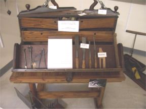 Toolchest used by George Samuelson