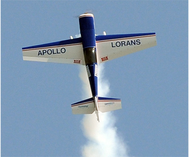 Apollo Lorans Giant Scaler Model Airplane at D.O.G.S.