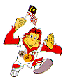 Wira,the games mascot! 