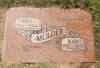 The headstone was recently completed.  Photo taken on 06/04/2004