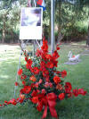 From Jim and Trudy B. and Family.  Mount Olivet Cemetery, Renton, WA, May 1, 2004.  Photo credit:  Jim A.