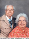 This photo is from 1992.  Paul and Rosa Mulder, together again at last, on May 1, 2004.