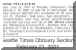 Seattle Times Obituary Notice
