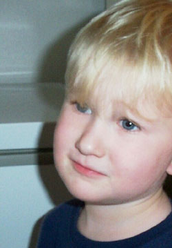 Elijah Joseph-Parker - age three. Beautiful spirit.
