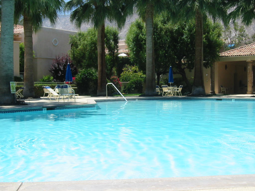 partial view of the pool