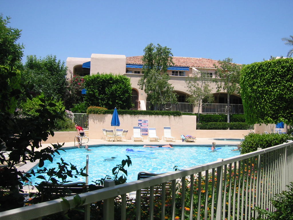 partial view of the pool