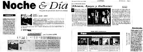 Notas de Prensa - Press Reviews