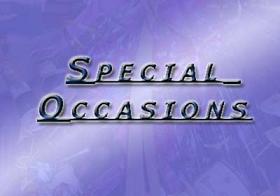 Dates to Indulge: Special Occasions
