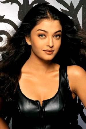 AISHWARYA RAI in fetish leather skirt