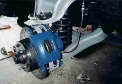 A-arms and rotor