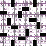 Crossword free printable puzzle