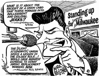 An example of a commissioned cartoon