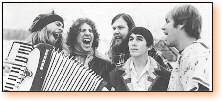 NRBQ photo from the cover of the Scraps promo lp Changes. Photographer not credited.