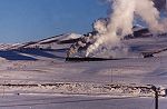 The last train in daylight near the peak, January 17 2000
