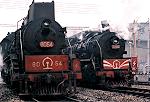 A very saitisfying photo! JS 8054 and SY 1002 are the passenger locomotives of the day, mid February 2005