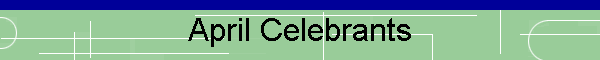 April Celebrants