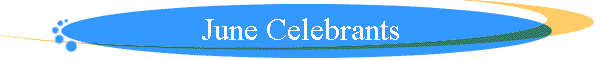 June Celebrants