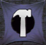 Screenshot of blue banner