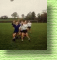 Quantock School: Class of 91 in a A-team vs B-team friendly.