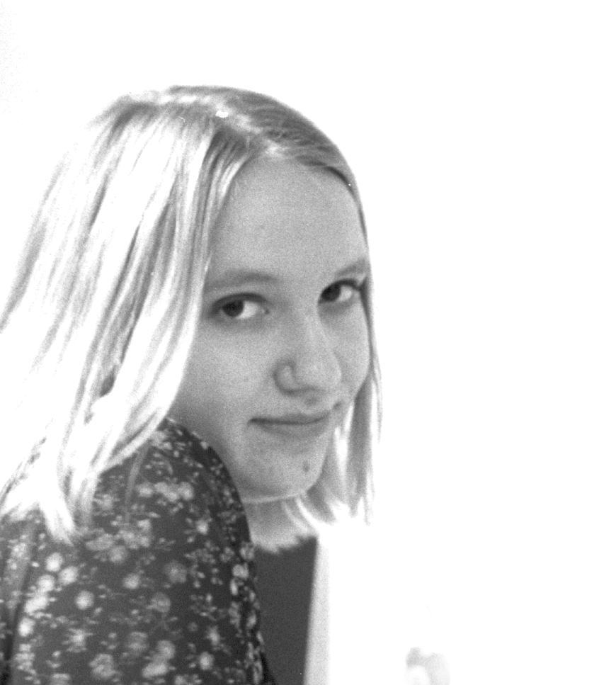 Me, Kate, looking . . . odd.
