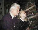 Mike and Celeste.watching for Santa 